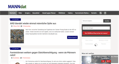 Desktop Screenshot of manndat.de